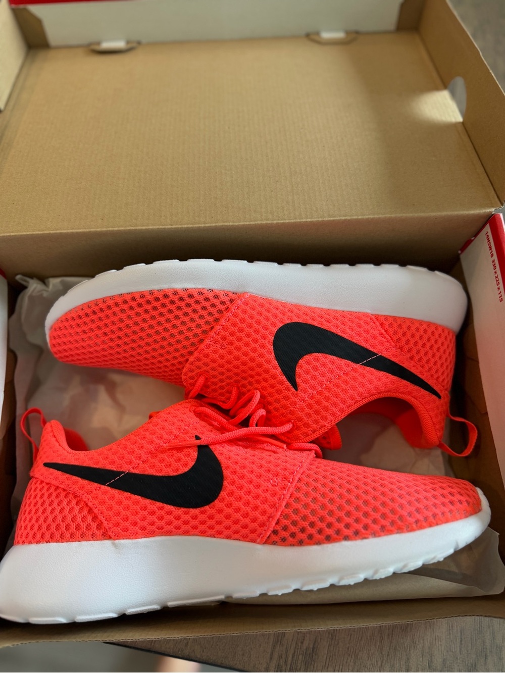 Nike Roche Runs Vibrant Pink Shoes